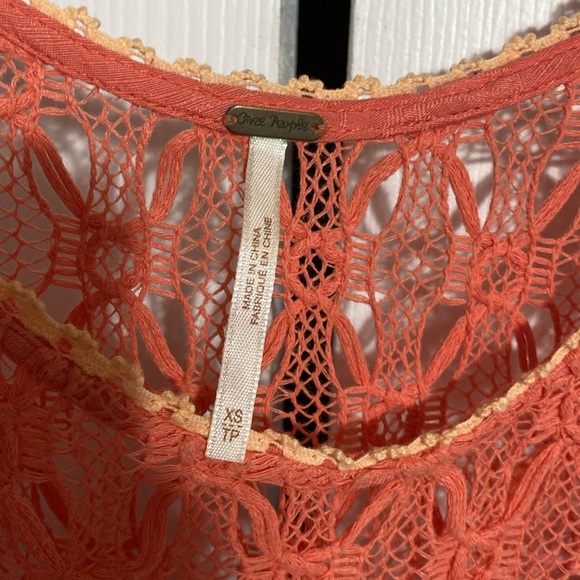 Free People Orange Swim Coverup - Picture 10 of 15